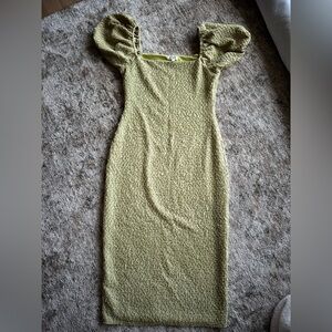 Endless Blu Fitted Green Dress size LG